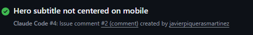 GitHub Actions workflow running successfully